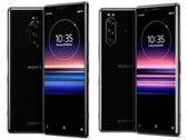 Les Sony Xperia 1 (L) et Xperia 5 (R) sont tous deux équipés d'écrans OLED 21:9. (Source de l'image : Sony - édité)