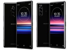 Les Sony Xperia 1 (L) et Xperia 5 (R) sont tous deux équipés d'écrans OLED 21:9. (Source de l'image : Sony - édité)