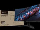 Le G34WQCP a une courbure de 1500R, parmi d'autres similitudes avec l'ancien G34WQC. (Source de l'image : Gigabyte)