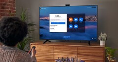Certains utilisateurs d&#039;Amazon Fire TV Omni Series peuvent désormais utiliser une application Zoom sur leur téléviseur. (Image source : Amazon Fire TV)