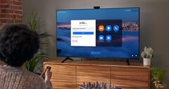 Certains utilisateurs d'Amazon Fire TV Omni Series peuvent désormais utiliser une application Zoom sur leur téléviseur. (Image source : Amazon Fire TV)