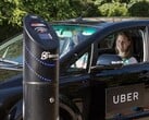 Une voiture électrique Uber (Source : Uber)