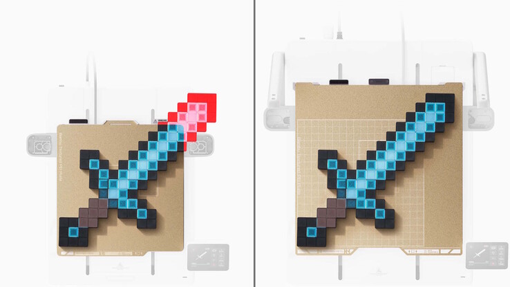 Son lit d'impression est nettement plus grand que celui de nombreuses imprimantes 3D.