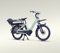 La Urban Arrow Breeze en coloris vert (Source : Urban Arrow) 