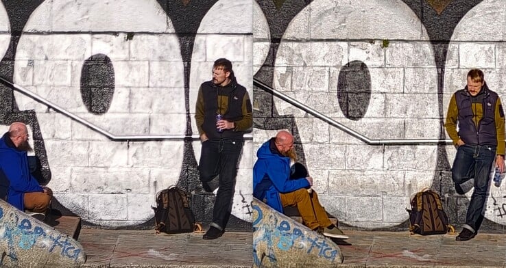 Oppo à gauche, Vivo à droite.