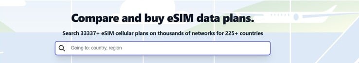 Il existe déjà trop de paquets de données eSIM provenant d'innombrables fournisseurs. (image : esims.io)