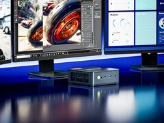 La NucBox M5 Ultra est proposée à partir de 249,99 $. Photo : une photo promotionnelle du mini PC. (Source de l'image : GMK)