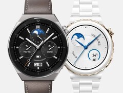 La version 2.1.0.417 du firmware de la montre intelligente Huawei Watch GT 3 Pro est désormais disponible dans le monde entier. (Image source : Huawei)