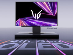 L'UltraGear OLED 27GX700A ne rivalisera pas avec son concurrent Gigabyte en termes de prix. (Source de l'image : LG)