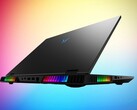 Medion a équipé l'Erazer Beast 18 X1 d'un éclairage RGB flashy (Source de l'image : Medion, édité)