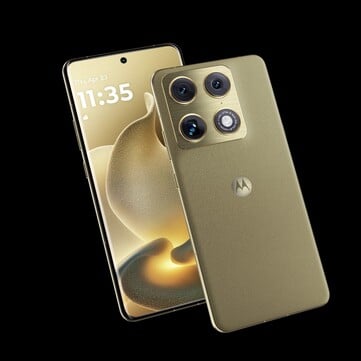 La Motorola Signature en Martini Olive. (Source : Evan Blass)