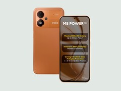 Le Poco M8 Power en orange vif.