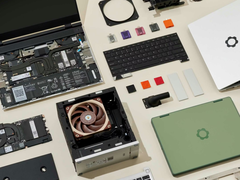 Une image promotionnelle montrant la modularité des produits Framework