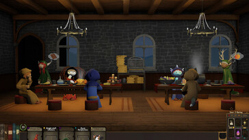 Image : une capture d’écran du jeu Spellcaster University.