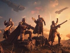 Une escouade dans Helldivers 2. (Source de l'image : Arrowhead)