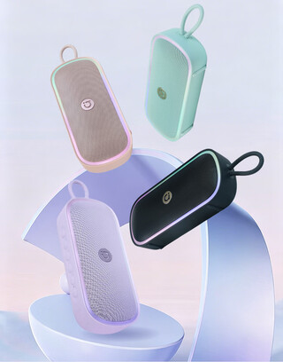Les quatre couleurs de l'enceinte portable A-bean SP101
