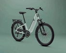 Le vélo électrique Vida E+ EX est équipé d'une batterie amovible de 700 Wh