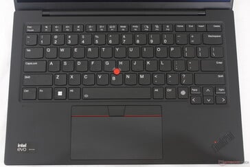 Disposition familière du clavier ThinkPad, mais avec de petits changements d'icônes pour les touches de fonction