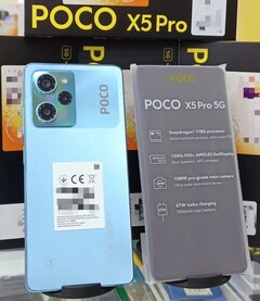 Selon les rumeurs, le POCO X5 Pro 5G serait une version remaniée du Redmi Note 12 Pro Speed Edition. (Image source : @Sudhanshu1414)