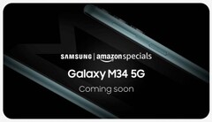 Le Galaxy M34 est en route. (Source : Amazon IN)