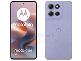 Le Moto G86 s'éloigne quelque peu du Moto G85 en termes de design. (Source de l'image : via Nieuwe Mobiel)