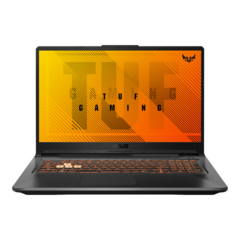 Le A17 TUF Gaming a été repéré en train de coupler un GeForce RTX 3070 avec un Ryzen 7 5800H (Source de l'image : ASUS)