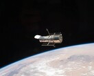 Image du télescope spatial Hubble en orbite (Source : NASA ; recadrage)