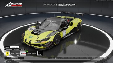 Sur la photo : une capture d'écran du jeu Assetto Corsa Competizione.