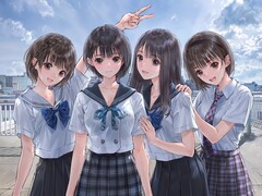 Illustration principale de Blue Reflection Quartet.
