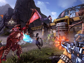 Capture d'écran de Borderlands 2 montrant des monstres combattant Zero