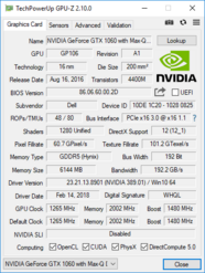 Dell G7 15 - GPU-Z.