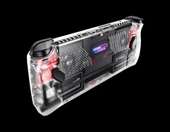 Jsaux donne à l'Asus ROG Ally un aspect frais et transparent. (Image : Jsaux)