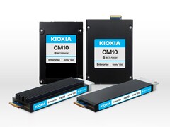 La série CM10 de Kioxia prend en charge tous les formats de centres de données.