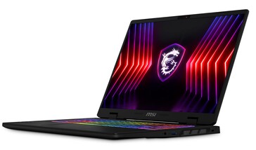 MSI Crosshair 16 HX - droite. (Source de l'image : MSI)