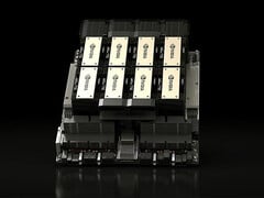 Le GPU Nvidia H200. (Source de l'image : Nvidia)