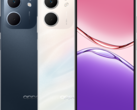 Le smartphone Oppo A5x 5G est disponible en bleu nuit et en blanc laser (Image source : Oppo)