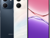 Le smartphone Oppo A5x 5G est disponible en bleu nuit et en blanc laser (Image source : Oppo)
