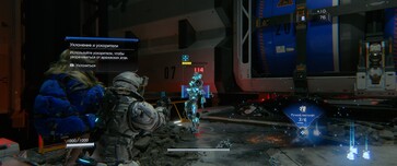 Photo : une capture d'écran du jeu Pragmata.