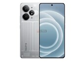 Le Realme 15 Pro serait doté d'un dos argenté frappant comme l'une des options de couleur. (Source de l'image : 91mobiles)