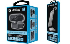 Sandberg USB Webcam Flex 1080P HD et station d&#039;accueil USB-C All-in-1 (Source : Sandberg)