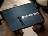 Taquiné seulement la semaine dernière, le LG Rollable pourrait ne pas être lancé cette année comme prévu. (Image : LG)
