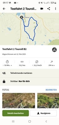 le vélo électrique d'entrée de gamme Touroll B2 est testé sur une piste de 12 miles