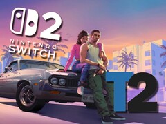 Take-Two a officiellement confirmé son intention de sortir des jeux pour la Nintendo Switch 2. (Image source : Nintendo, Rockstar Games)