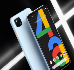 L'édition Barely Blue du Pixel 4a ne sera disponible qu'aux États-Unis et au Japon. (Source de l'image : Google)