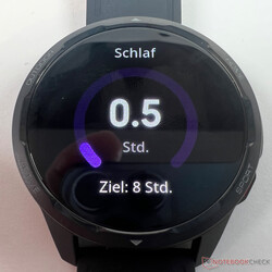 La smartwatch détecte également les siestes de manière fiable