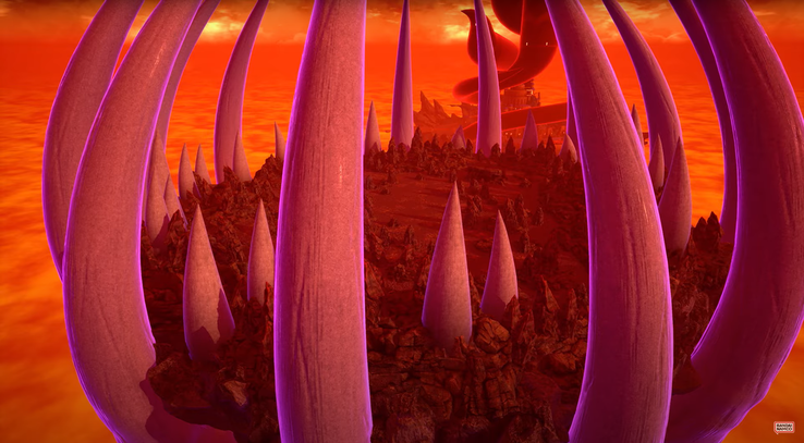 "First Demon World", un nouveau stage, gratuit pour tous les joueurs, quel que soit le statut de possession du pass (Source de l'image : Bandai Namco)