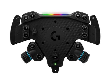 Moyeu de roue RS avec lumières RVB. (Source de l'image : Logitech)