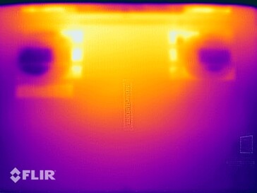 Test de stress sur les températures de surface (en bas)