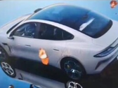 Une "voiture Xiaomi" dans la nature. (Source : Car News China)