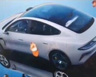 Une "voiture Xiaomi" dans la nature. (Source : Car News China)